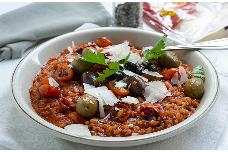 Mediterranes Gemüserisotto