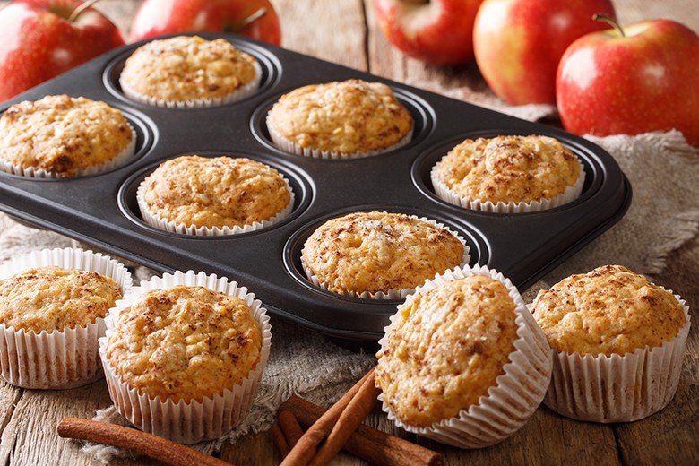 Apfel-Muffins