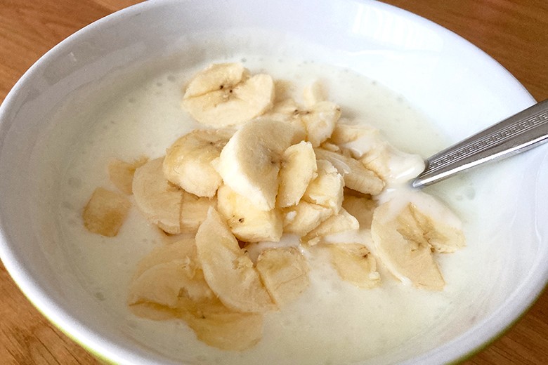 Einfacher Bananen-Joghurt