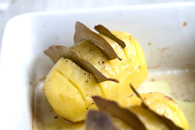 Kartoffeln mit Lorbeer