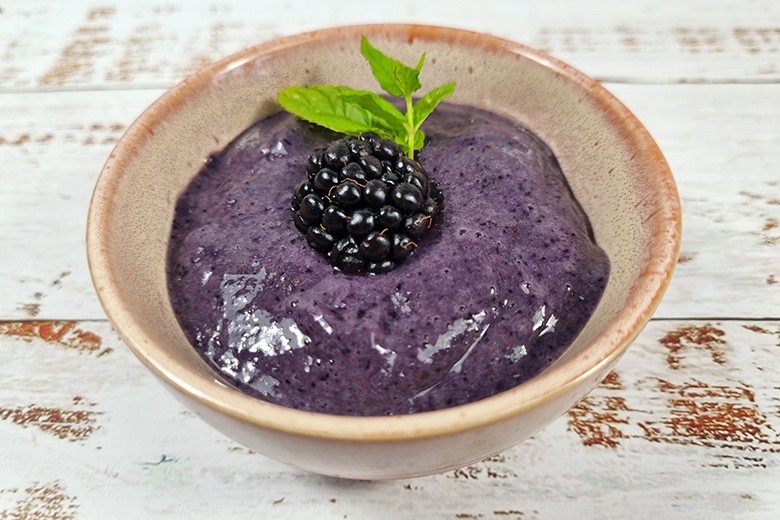 Brombeer Nicecream