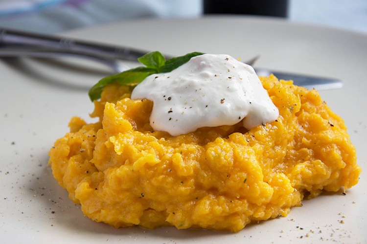 Karottenpüree mit Orange