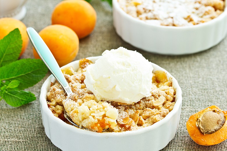 Pfirsich-Cobbler