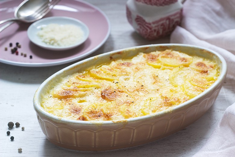Klassischer Kartoffelauflauf