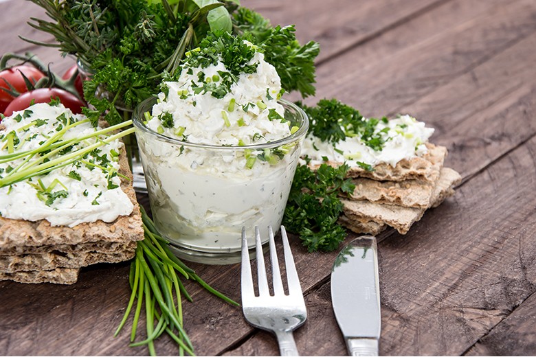 Knoblauch-Quark-Dip