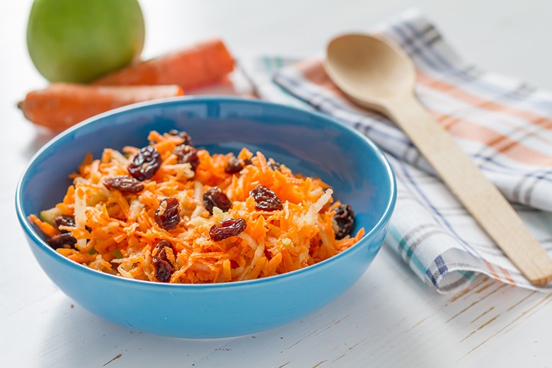 Möhren-Apfel-Salat