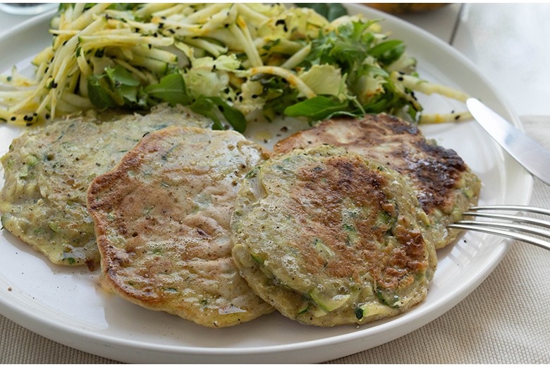 Zucchini-Apfel-Rösti