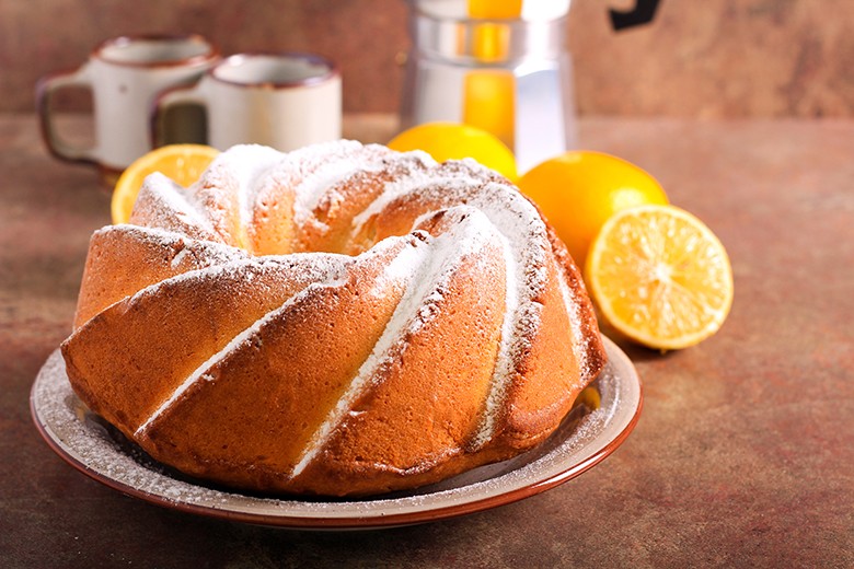 Zitronenkuchen mit Öl