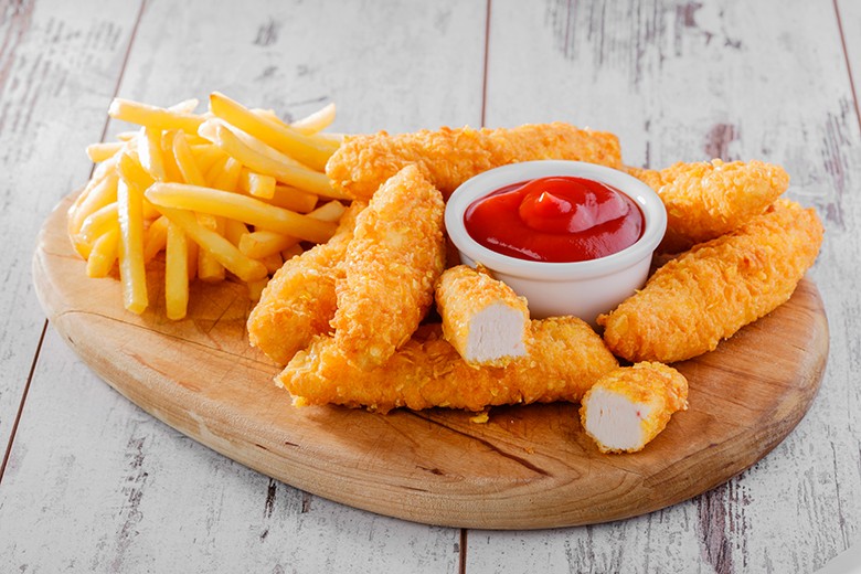 Cornflakes Chicken Fingers