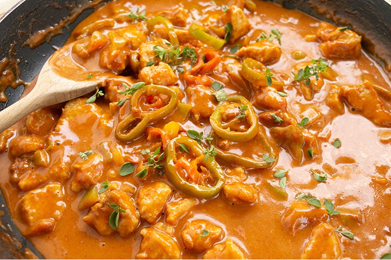 Paprika-Rahm-Soße