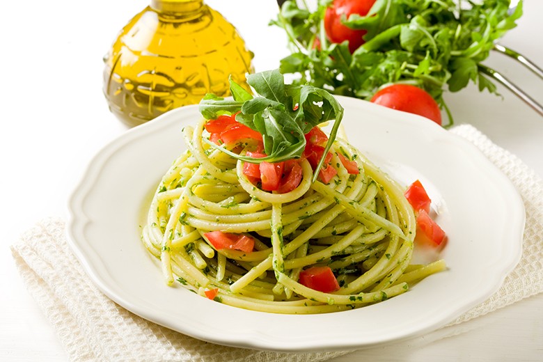 Rucola-Pesto-Pasta