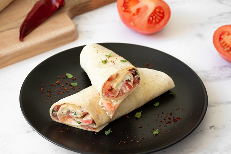 Pikante Tomaten-Tortillas