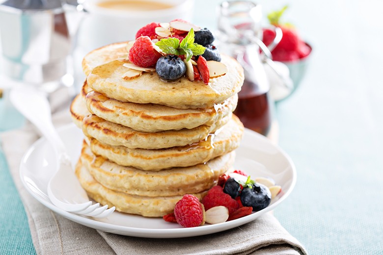 Haferflocken-Joghurt-Pancakes