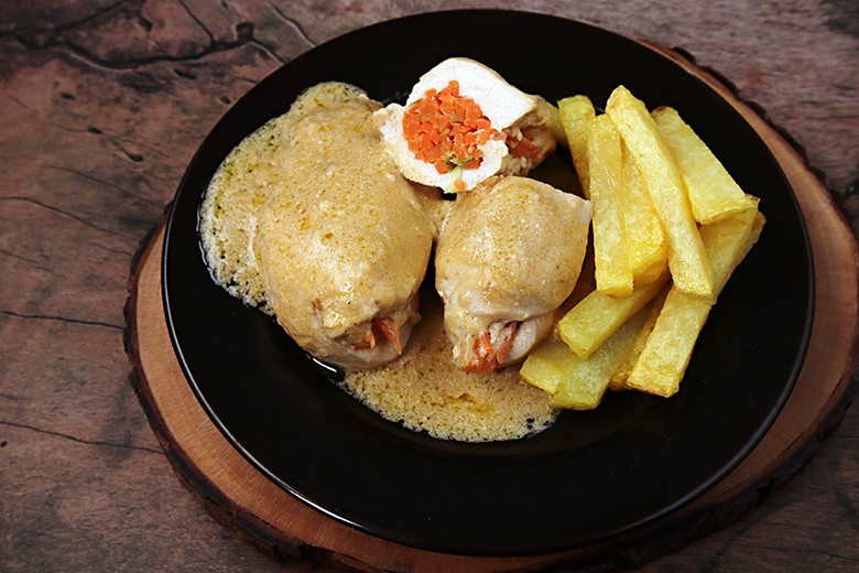 Hühnerfilets mit Kartoffeln