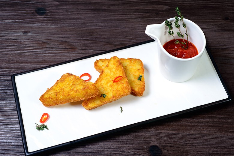 Knuspriger Kartoffelsnack