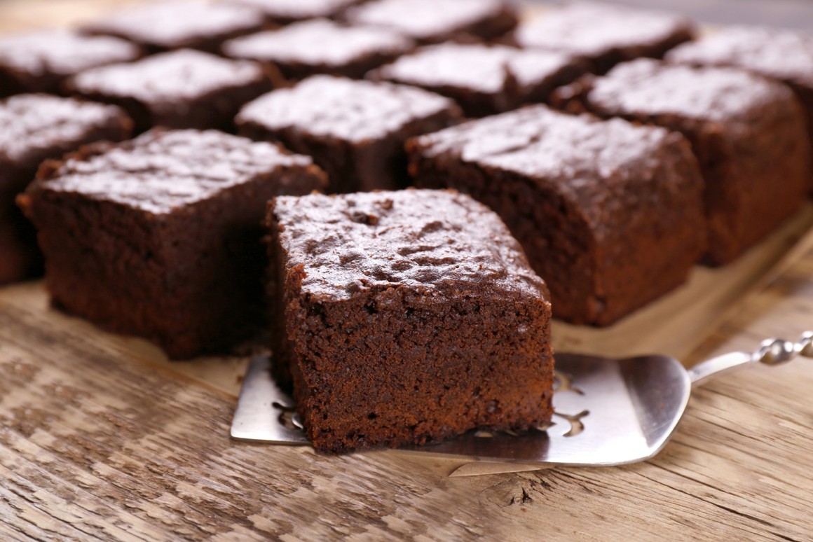 Brownies mit Marzipan