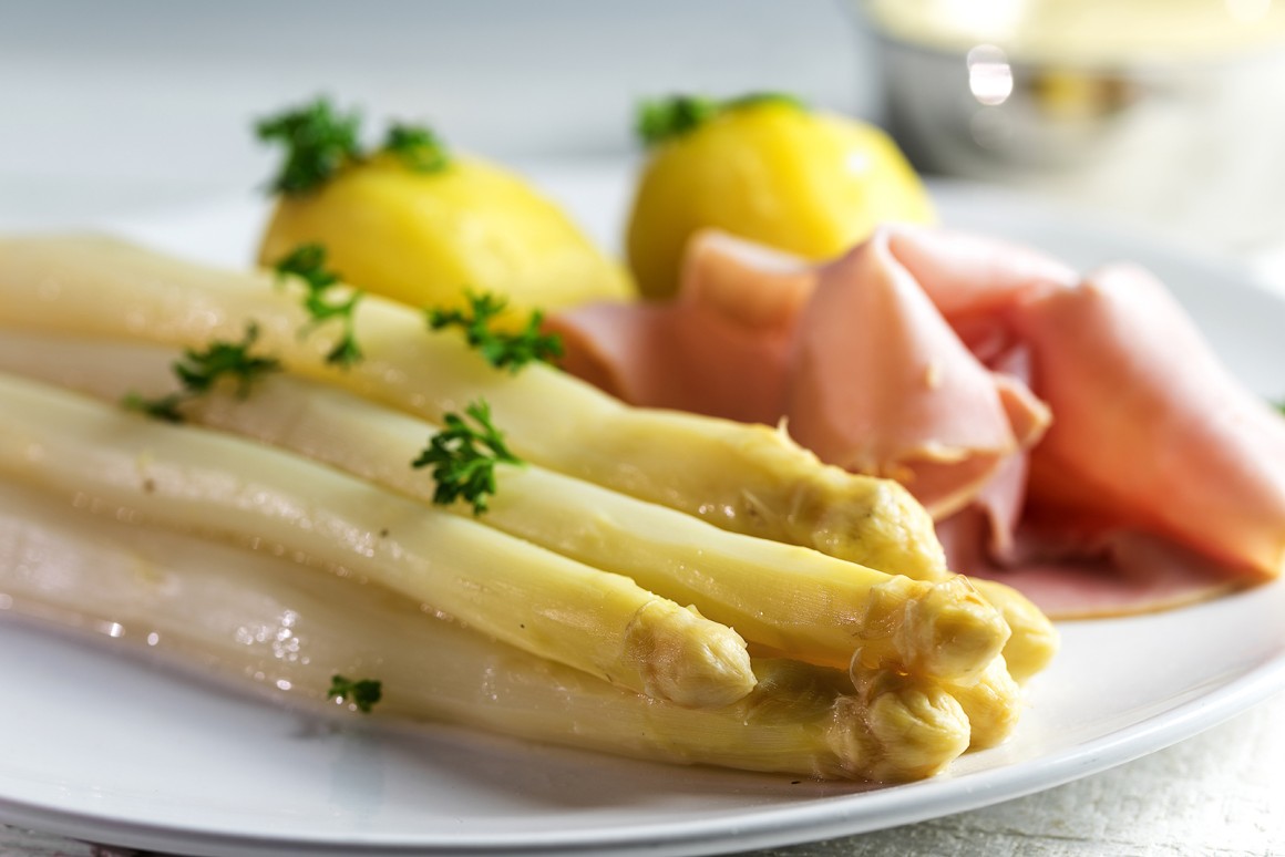 Spargel aus dem Dampfgarer