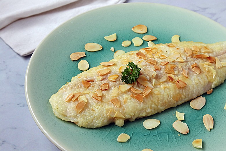 Fisch mit Mandeln