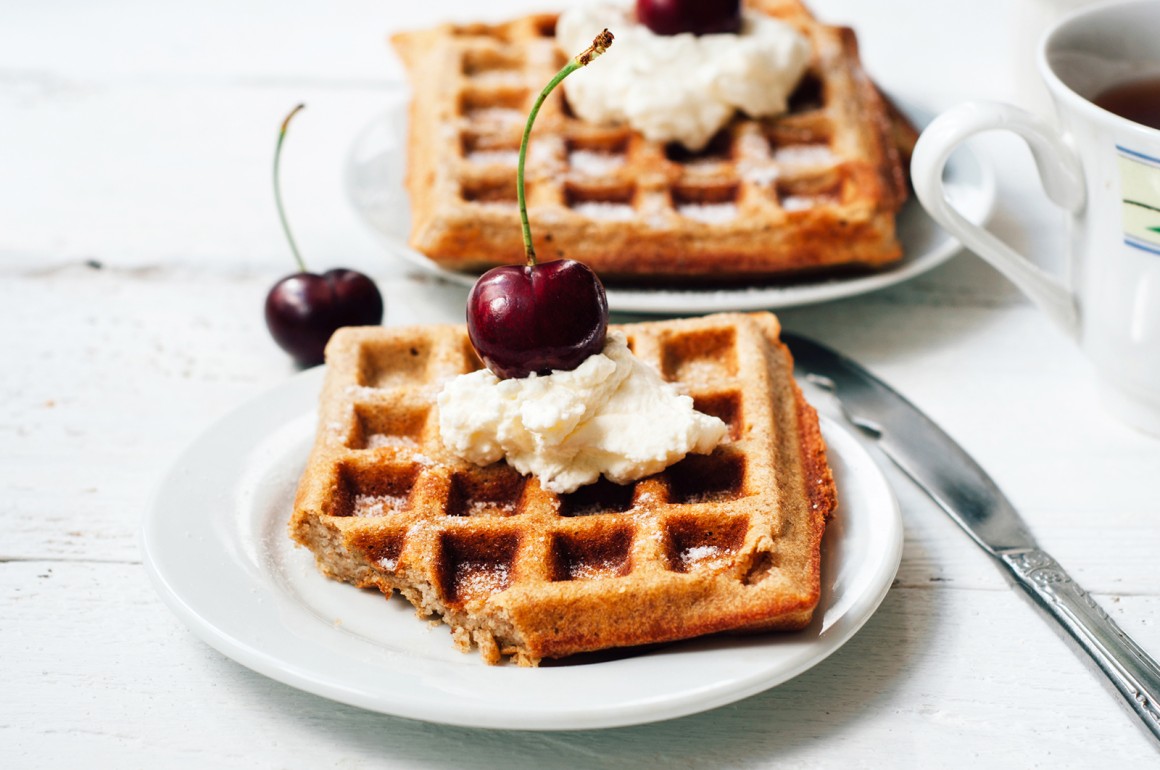 Vollkornwaffeln - Rezept