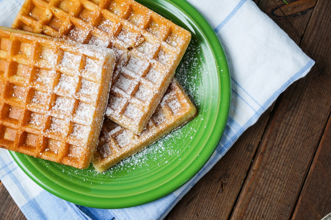 Biskuitwaffeln Rezept