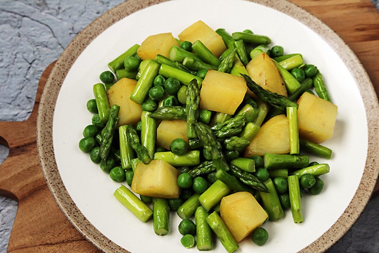 Spargel-Kartoffel-Pfanne