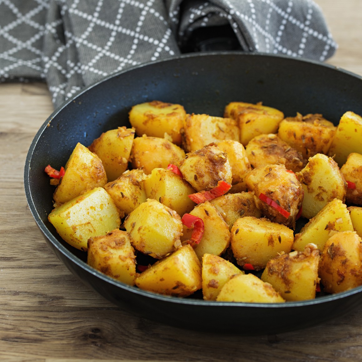 Chilikartoffeln