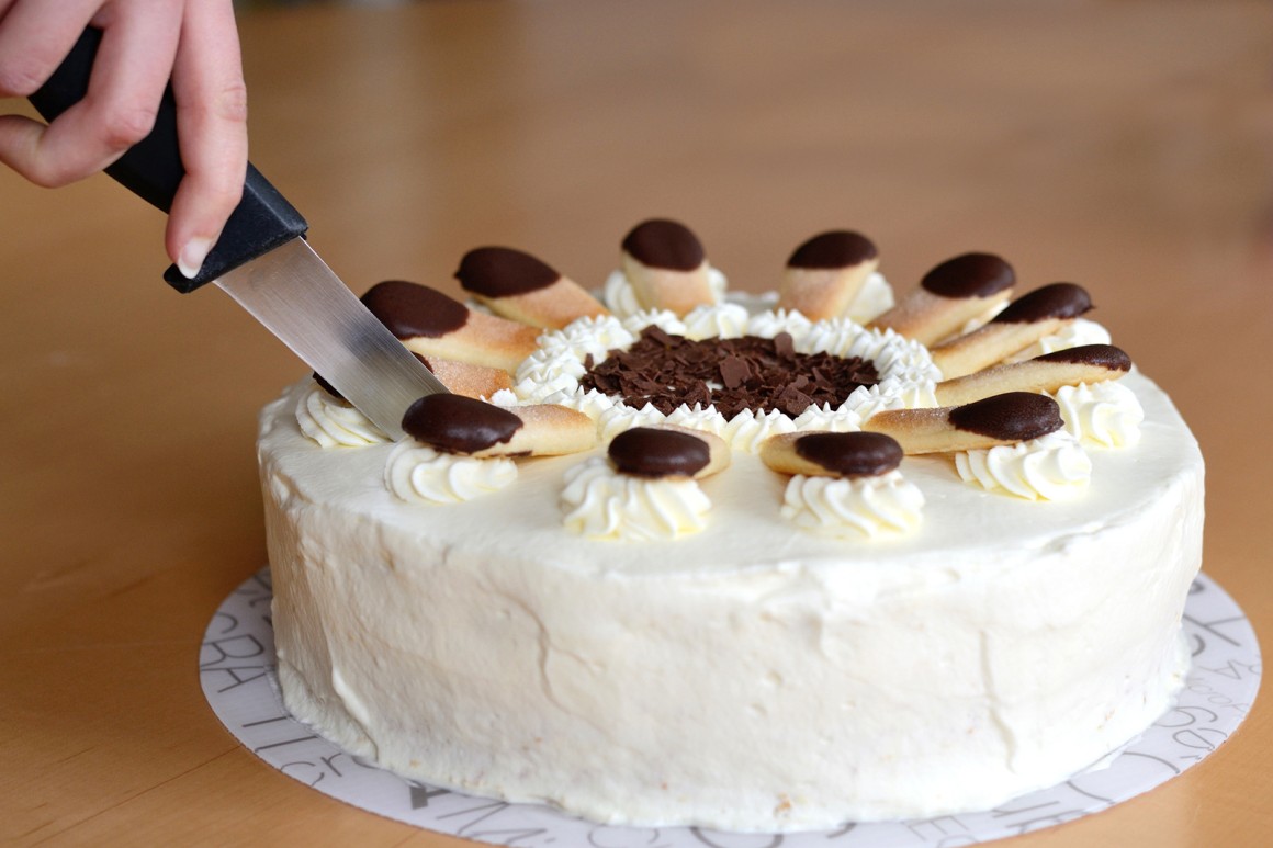 Einfache Malakofftorte ohne Backen