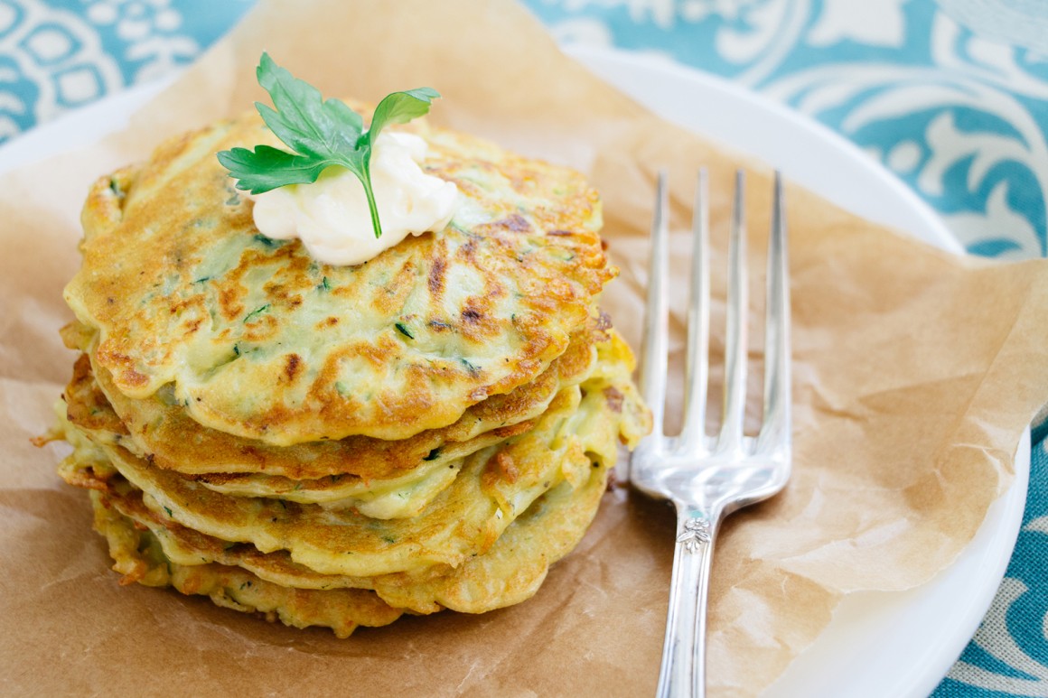 Zucchini-Pfannkuchen - Rezept