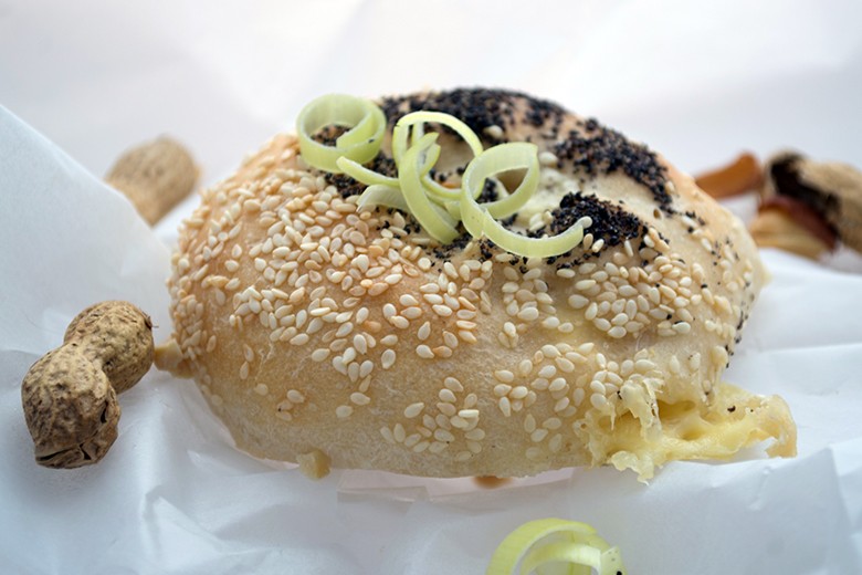 Lauch-Käse-Brötchen