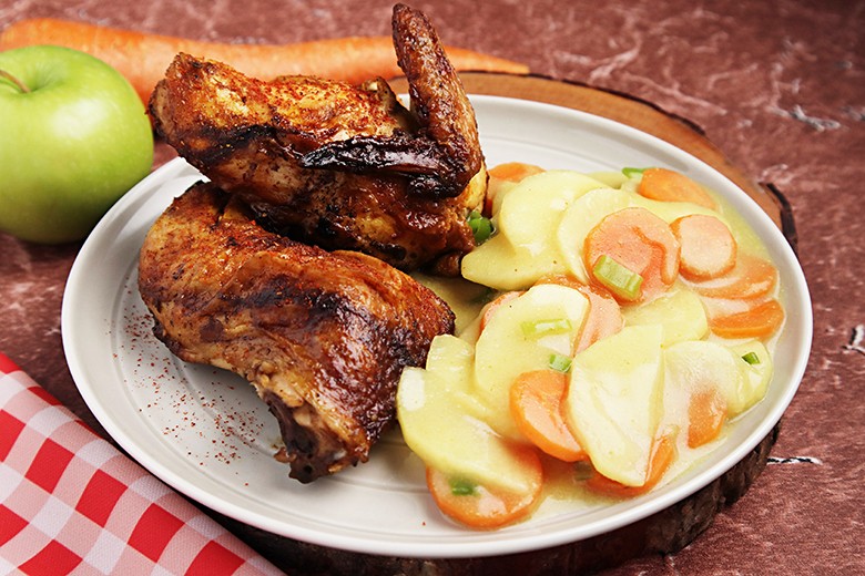 Huhn nach asiatischer Art