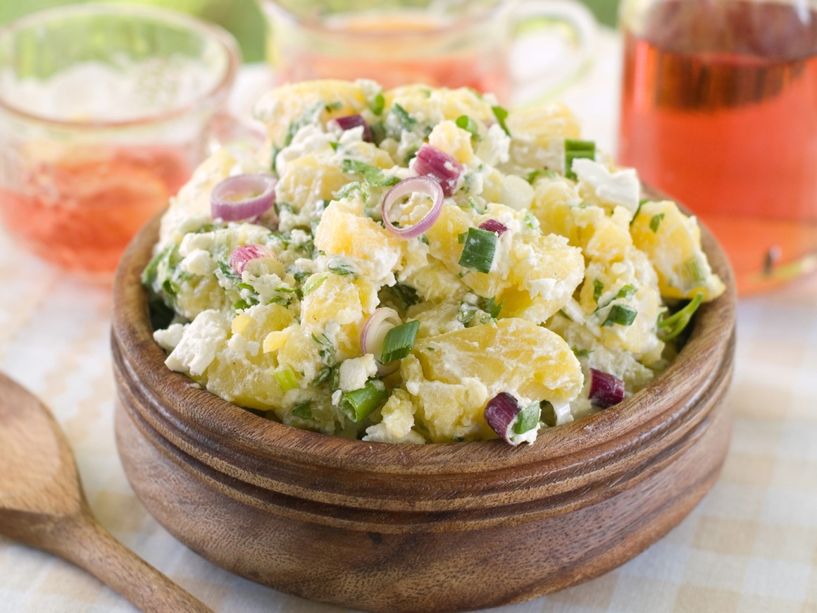 Kartoffelsalat mit Meerrettich