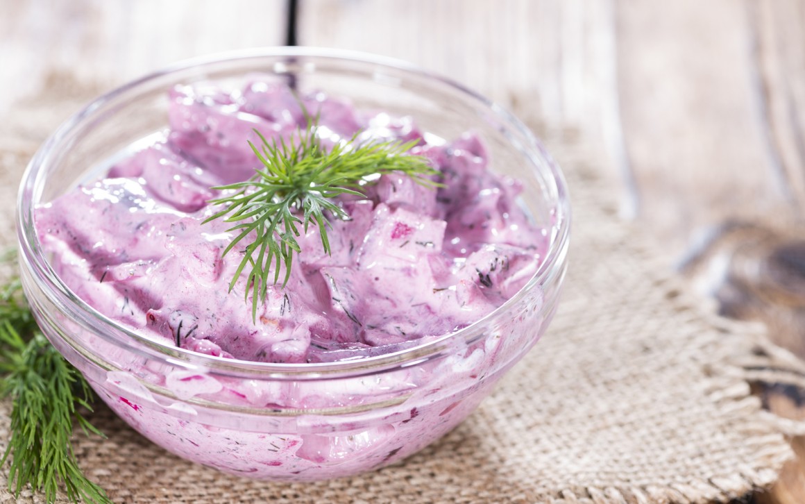 Kartoffelsalat mit Matjes
