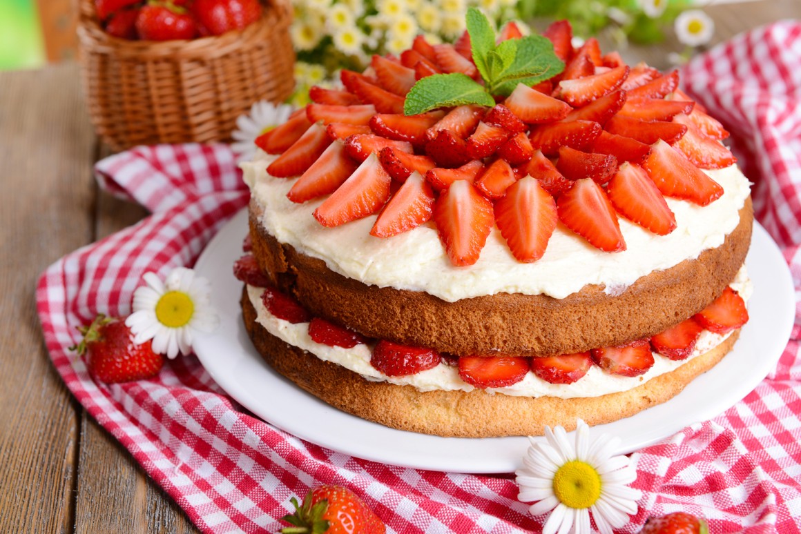 Erdbeer-Joghurt-Torte