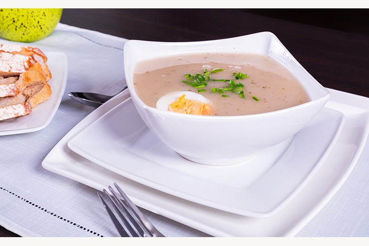 Brotsuppe auf französische Art