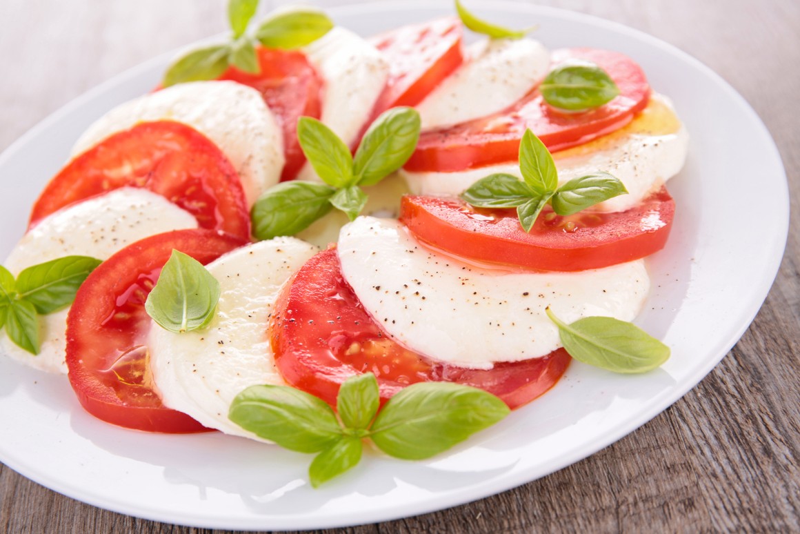 Tomaten-Mozzarella Salat
