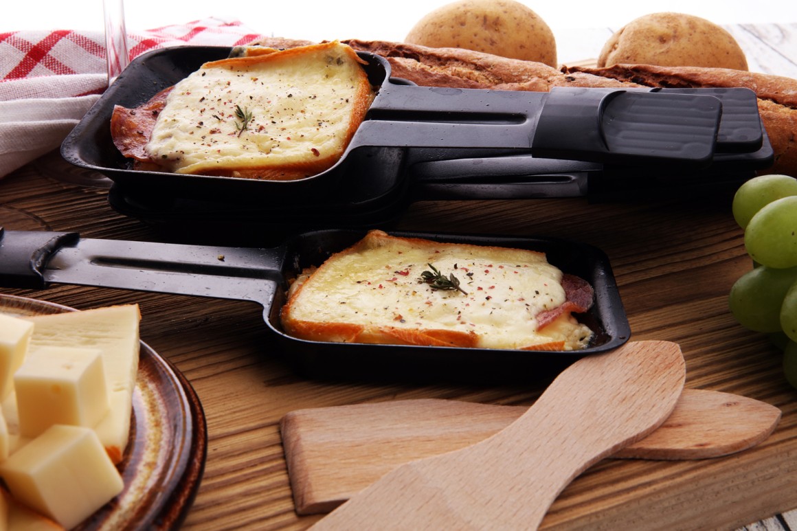 Kartoffel-Käse-Raclette