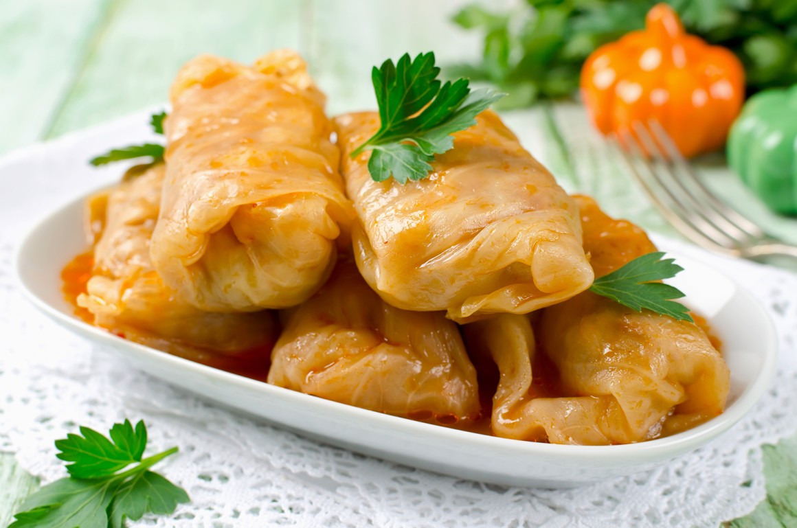 Kohlrouladen mit Hackfleisch