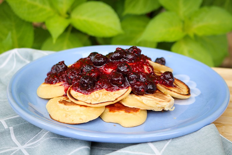 Beeren-Hefeküchlein
