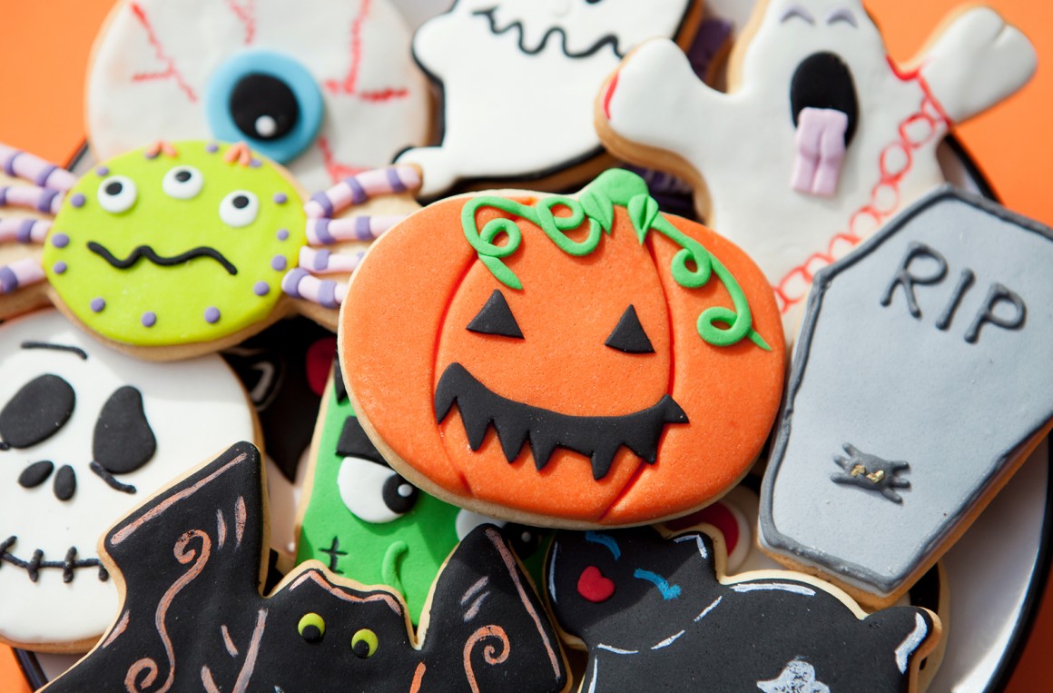 Halloween-Plätzchen