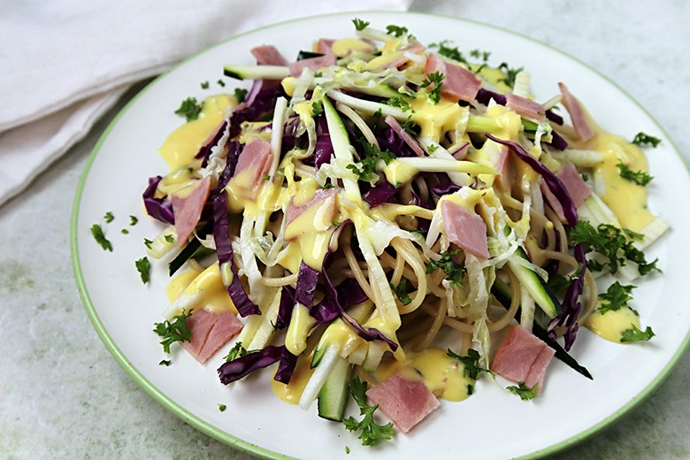 Nudel-Kohl-Salat