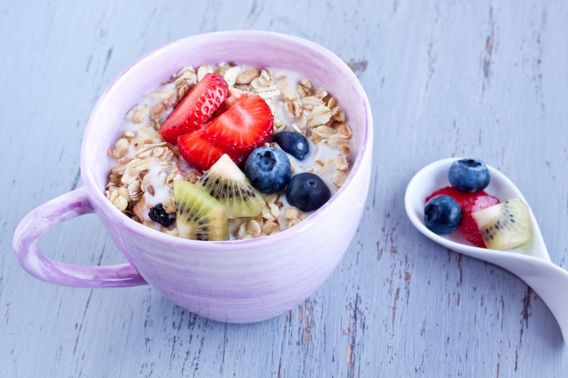 Obst-Joghurt-Müsli