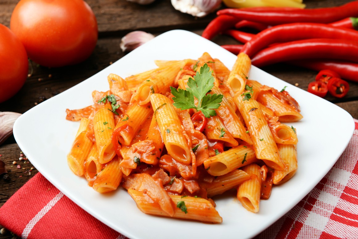 Penne all arrabiata
