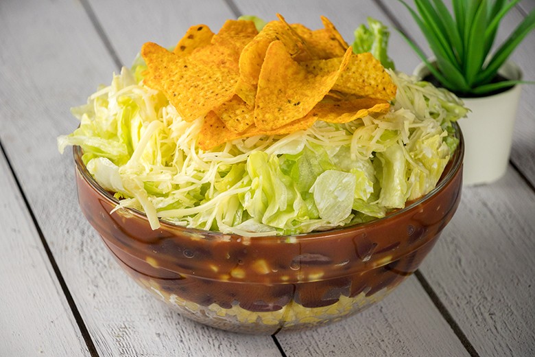 Nacho-Salat