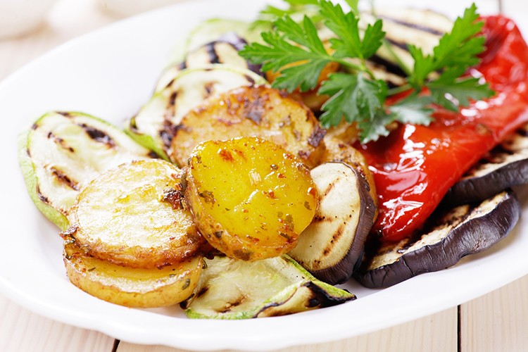 Gegrilltes Gemüse