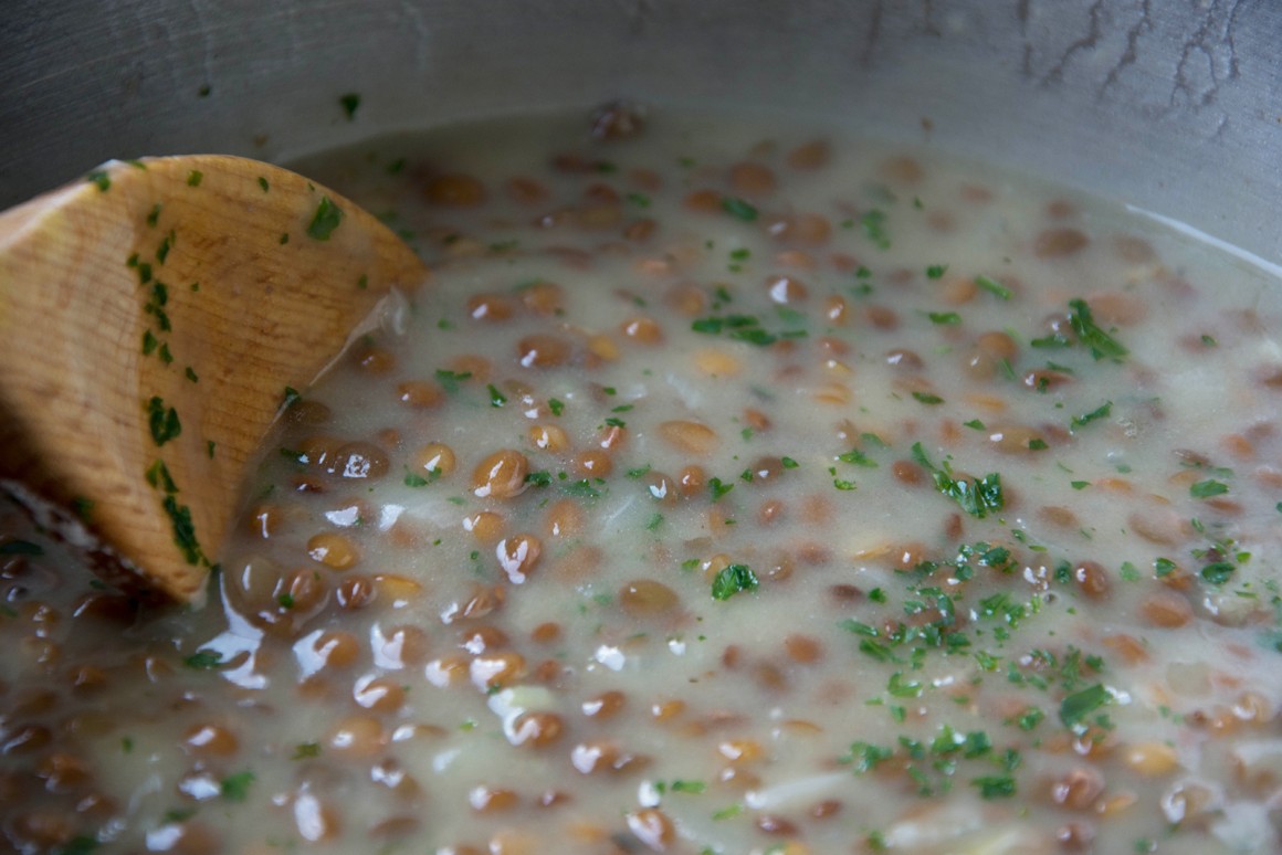 Linsensuppe