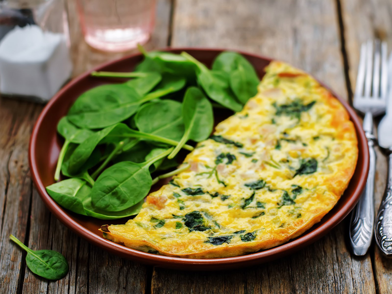 Spinatfrittata - Rezept