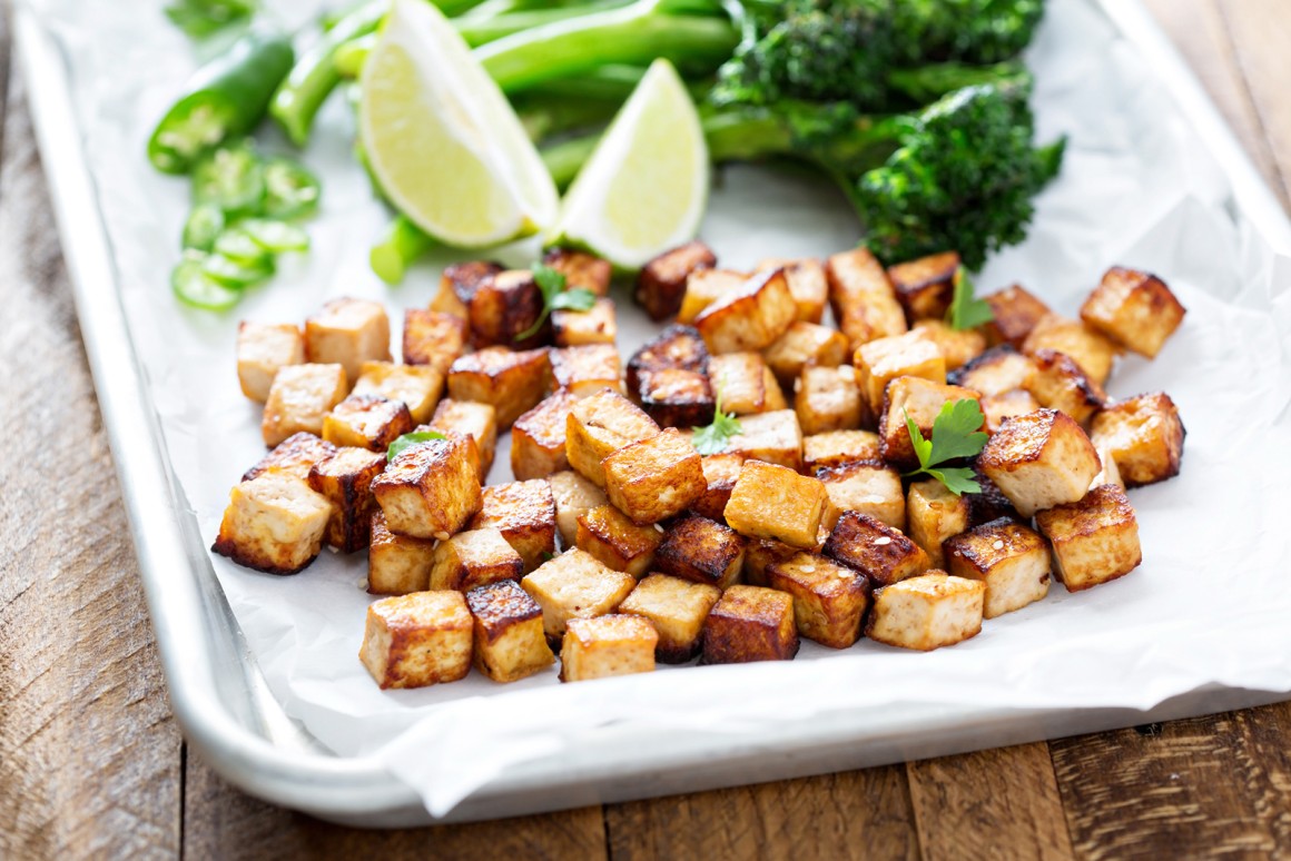 Gegrillter Tofu