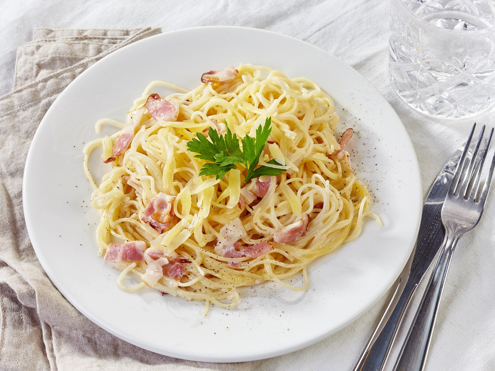 Spaghetti Carbonara - Rezept