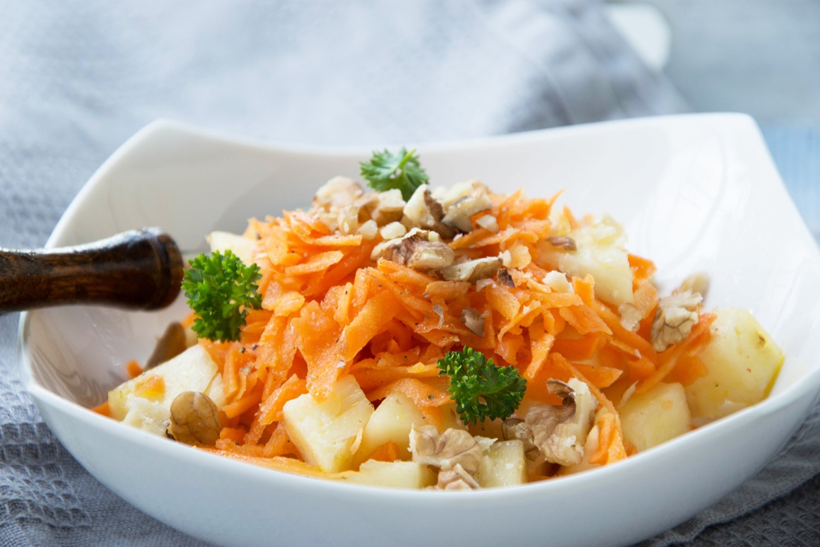 Karotten-Ananas-Salat