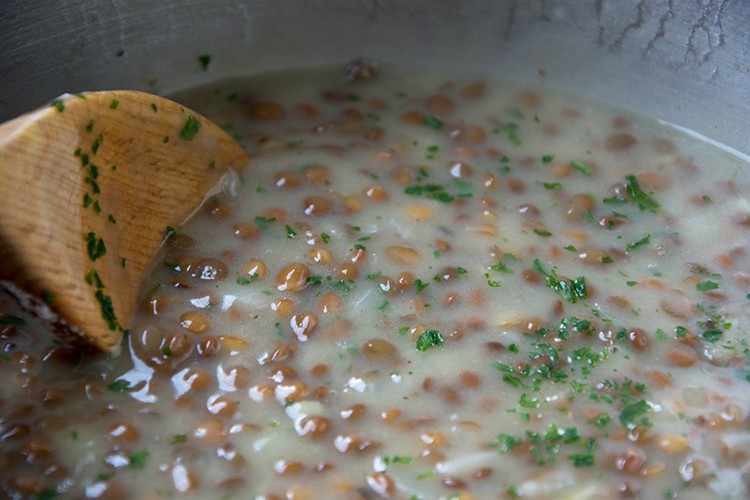 Linsensuppe